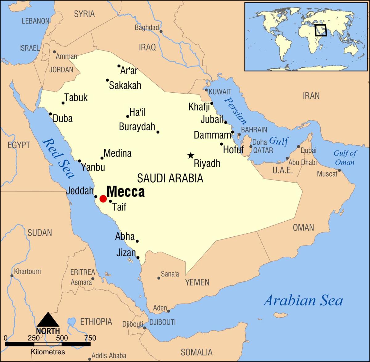 карта гатэля swissotel makkah з картай