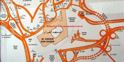 Карта misfalah Мека карце